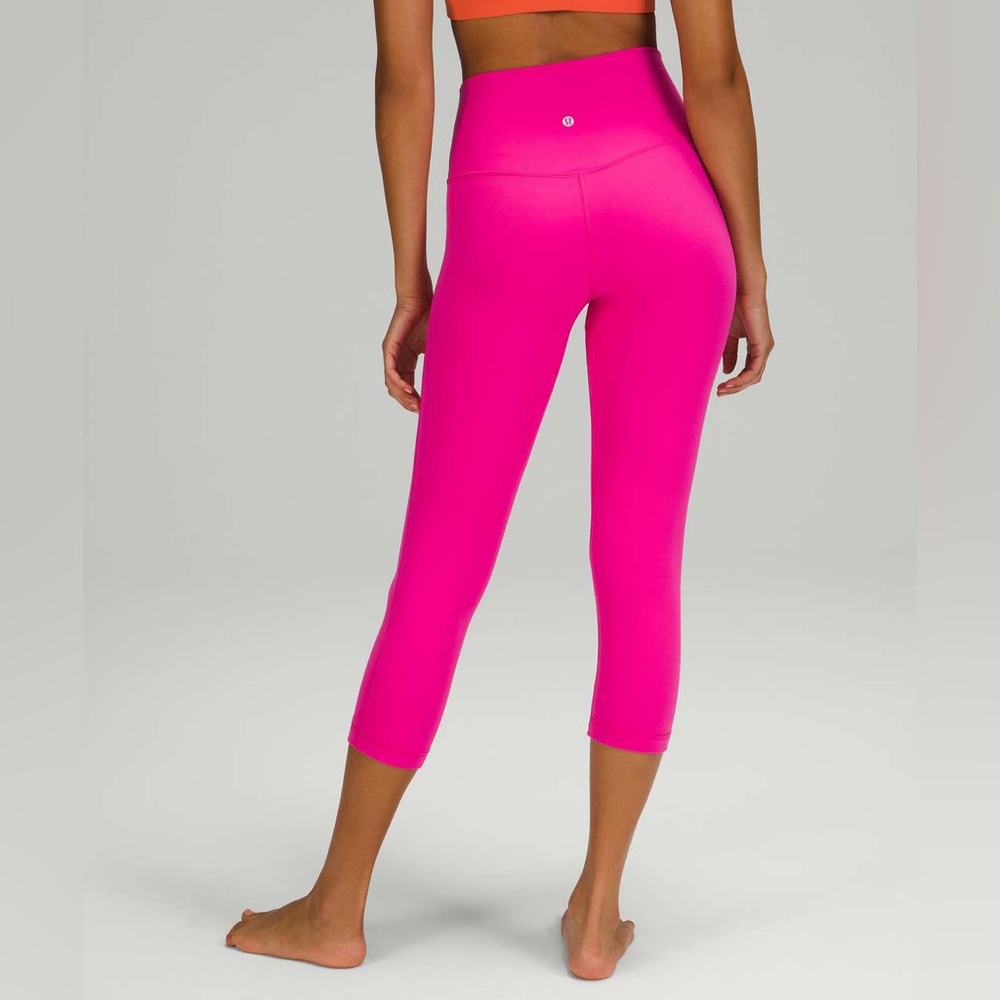Lululemon Align Crop Leggings in Sonic Pink